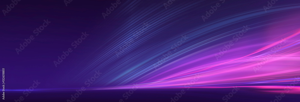 Canvas Prints abstract neon background with bright elements.