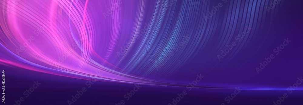 Canvas Prints abstract neon background with bright elements.
