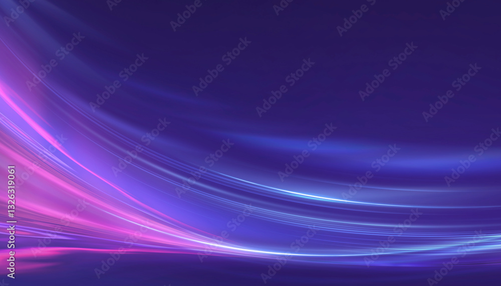 Canvas Prints abstract neon background with bright elements.