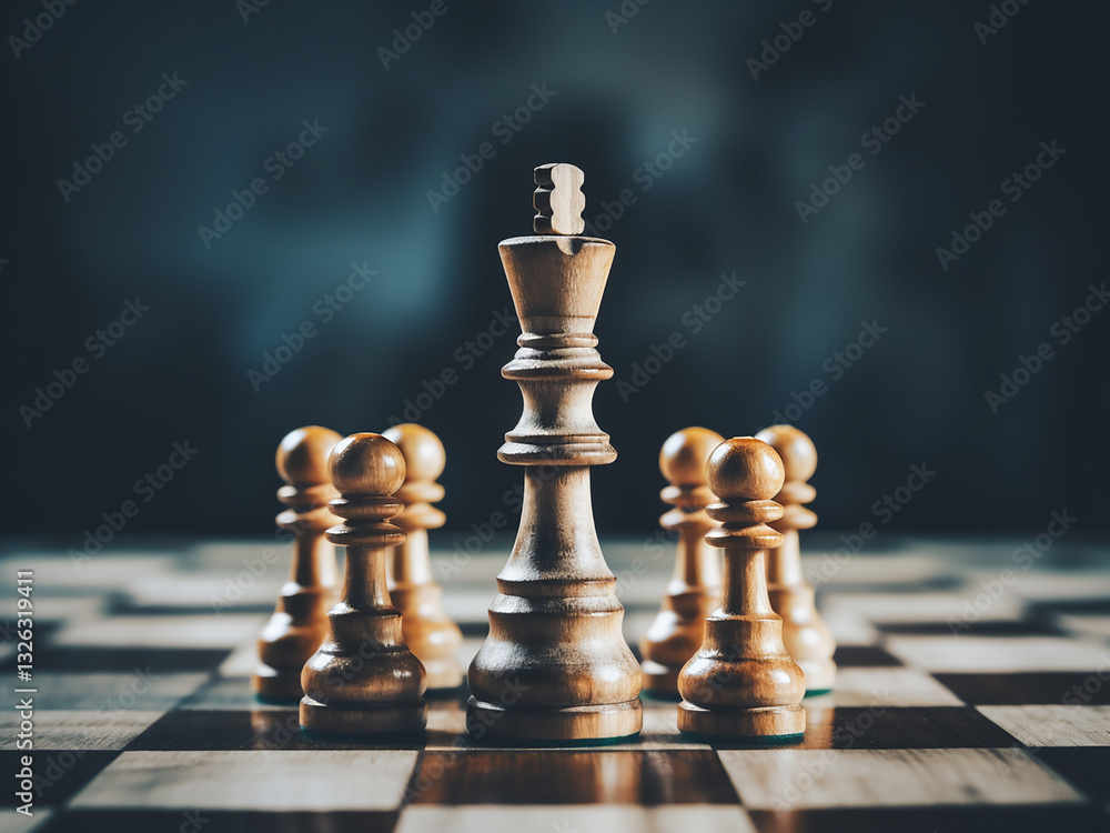 Aufkleber business strategy unit implementing plans systematically and achieving goals steadily for success