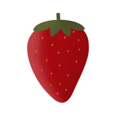 Hand-Drawn Strawberry Illustration