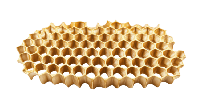 honeycomb isolated on white background
