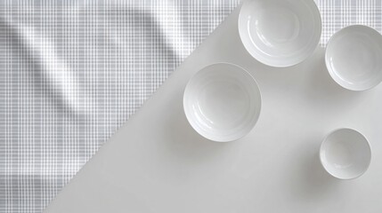 Modern Houndstooth Checkered Pattern with White Elements for Graphic Design and Fashion Projects