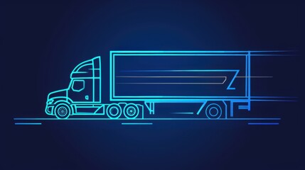 Efficient Moving Delivery Truck Vector Icon: Ideal for Transportation - Related Apps and Websites