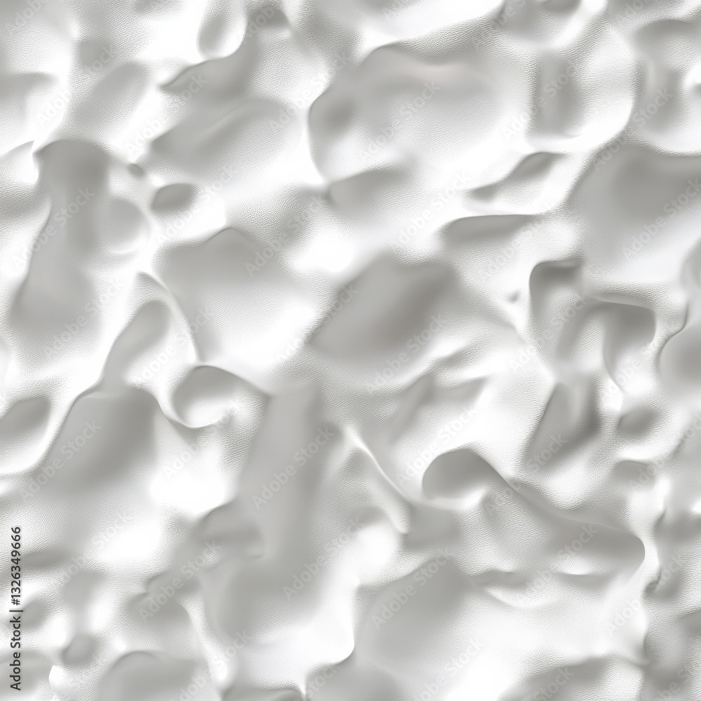 Poster abstract textured white surface: a seamless, minimalist background with gentle undulations and soft 