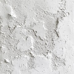 Fototapeta premium Rough White Concrete Texture - Distressed Wall Background with Plaster and Imperfections Creates an Abstract Surface 