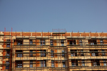 residential building under construction