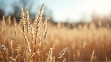 Obraz premium field of wheat