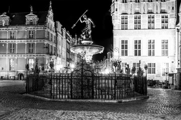 Gdańsk, Stare Miasto i pomnik Neptuna © Aleksandra