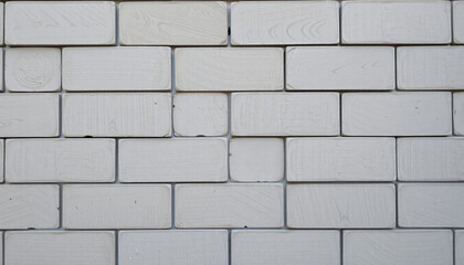 Naklejka premium Gray Brick Wall Texture for Construction, Architecture, and Backgrounds