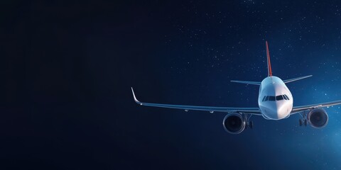 Obraz premium Airplane banner