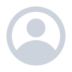 High resolution default profile picture icon.