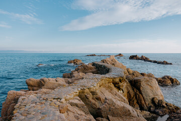 sea and rocks