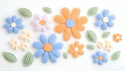 Colorful floral decorations