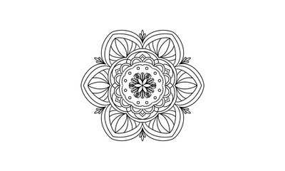 優しい花模様アイコン