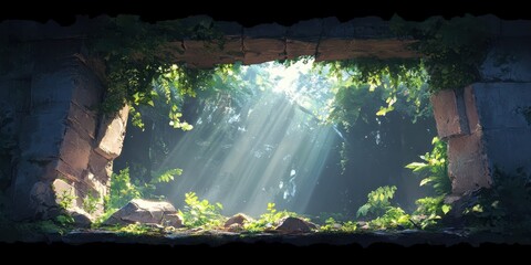 Ancient forest banner