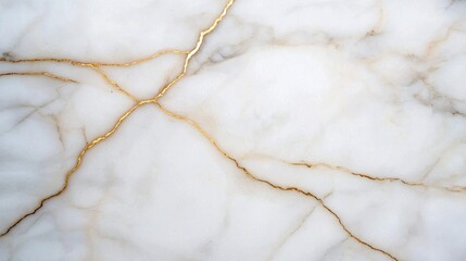 Elegant White Marble with Golden Veins for Luxury Interior Design
