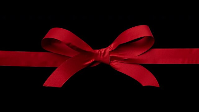 Animated silk ribbon with alpha