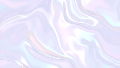 Fototapeta premium Abstract trendy holographic background. Real texture in pale violet, Abstract background in psychedelic Vaporwave style like in old retro tie-dye design.