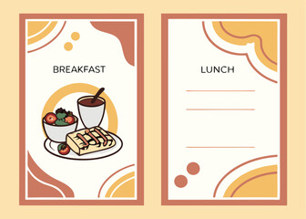 Cafe Menu Tamplate Design