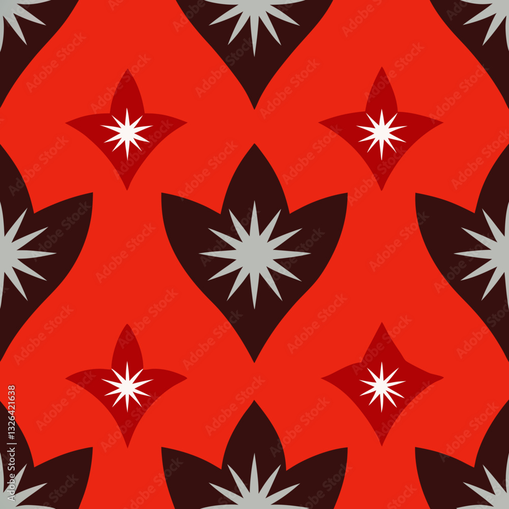 Poster vector vector shapes repeated pattern design