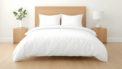 Simple, modern bedroom design