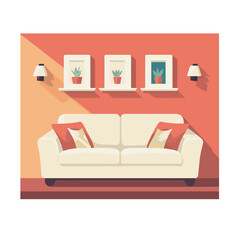 flat icon interior design