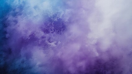 Obraz premium Blue Purple White Gradient Blurred with Grainy Noise Texture Background, for art product design, social media, trendy,vintage,brochure,banner