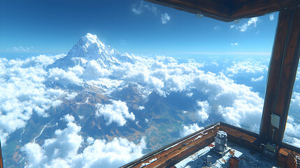 Mountain View from Above