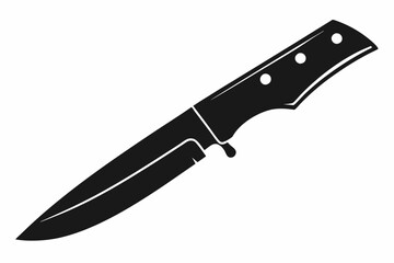 utility knife line art silhouette vector illustration