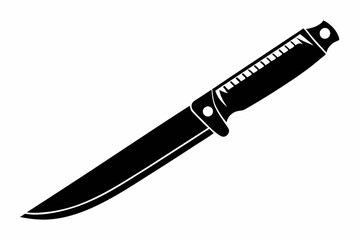 utility knife line art silhouette vector illustration