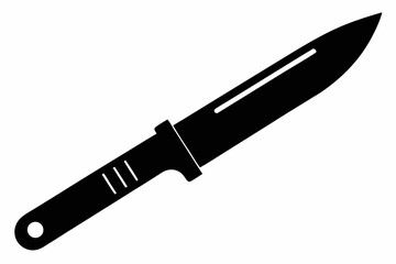 utility knife line art silhouette vector illustration