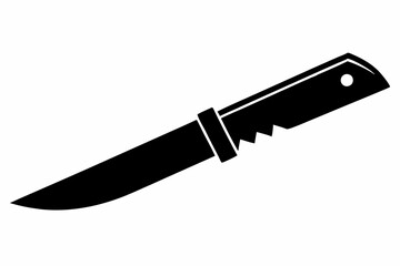 utility knife line art silhouette vector illustration