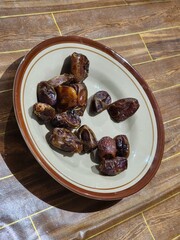 dried dates in a bowl