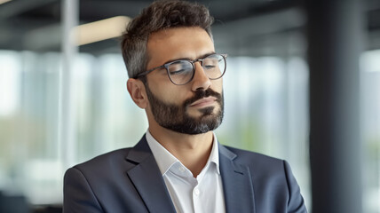 portrait of a businessman