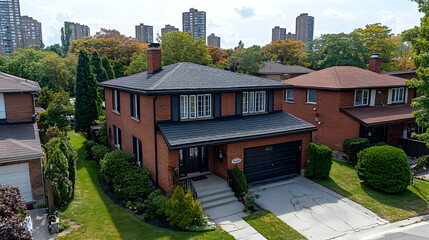 Suburban home with modern touches