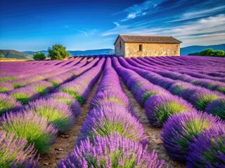 Provence's summer blooms: lavender fields unfurl, painting the French countryside purple. Farmhouse dreams.