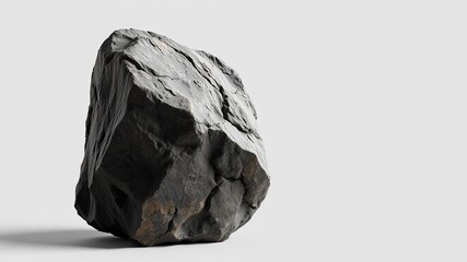 Obraz premium Apache Tear Stone Specimen, Natural Beauty, Blank Space for Design