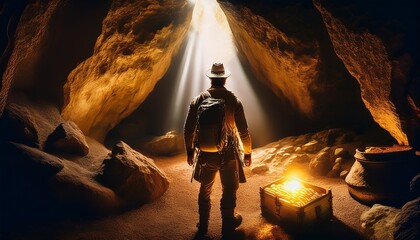 A moment where courage meets the promise of fortune.  