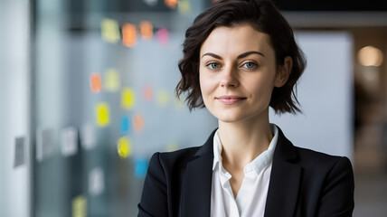 portrait of a businesswoman