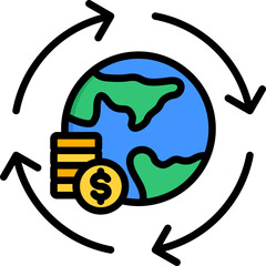 Circular Economy Icon