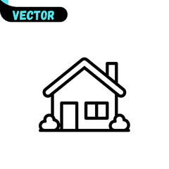 Fototapeta premium residential icon.
