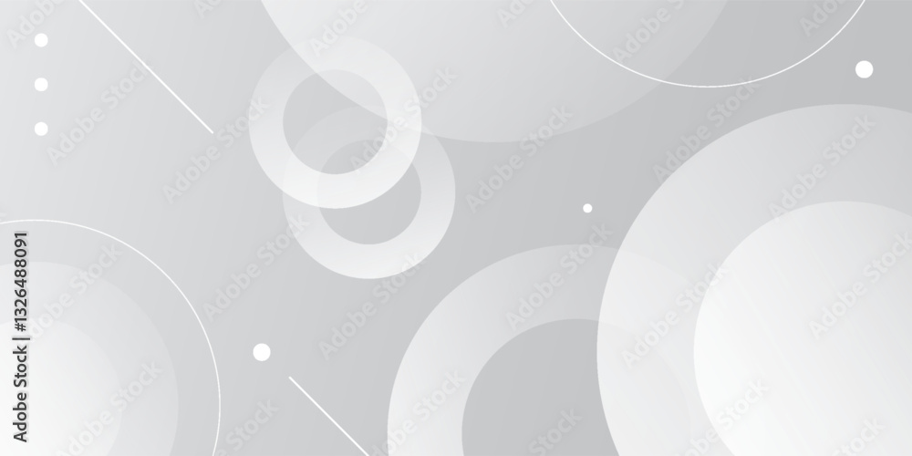 Canvas Prints abstract white and gray color background. eps10 vector