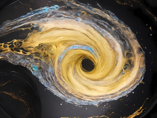 abstract water splash