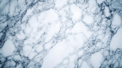 Elegant White Marble Texture with Gray Veins for Background Design