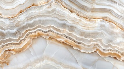 Obraz premium Stunning Natural Onyx with Striking Layers and Unique Texture