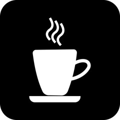 Cup of coffee icon. Cup flat icon. Thin line signs for design logo, visit card, etc. high-quality outline symbol for web design or mobile app. Cup outline pictogram. on transparent background