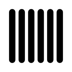 Columns grid glyph icon