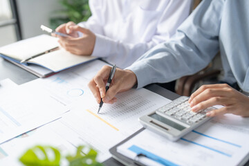 Business People Meeting Design Ideas professional investor working new start up project. Concept. business planning in office.