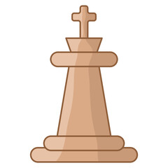 Stylized Chess Illustration
